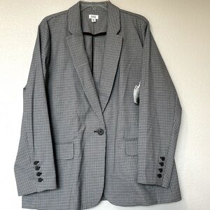 A.n.a Blue Check Blazer Size XXL New with tags 2
2 Front Pockets